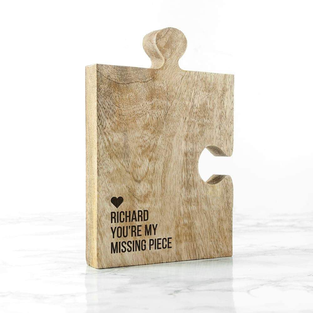 Personalised Missing Piece Jigsaw Coaster - Myhappymoments.co.uk