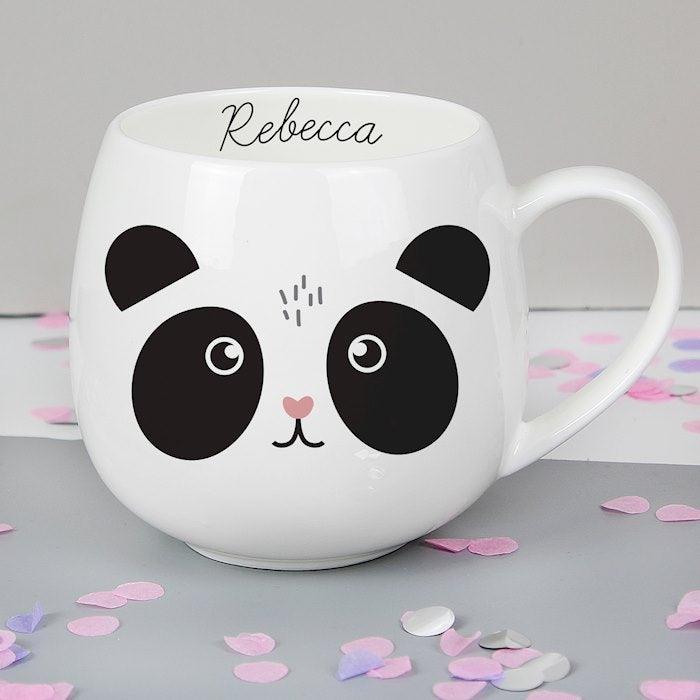 Personalised Cute Panda Shape Mug