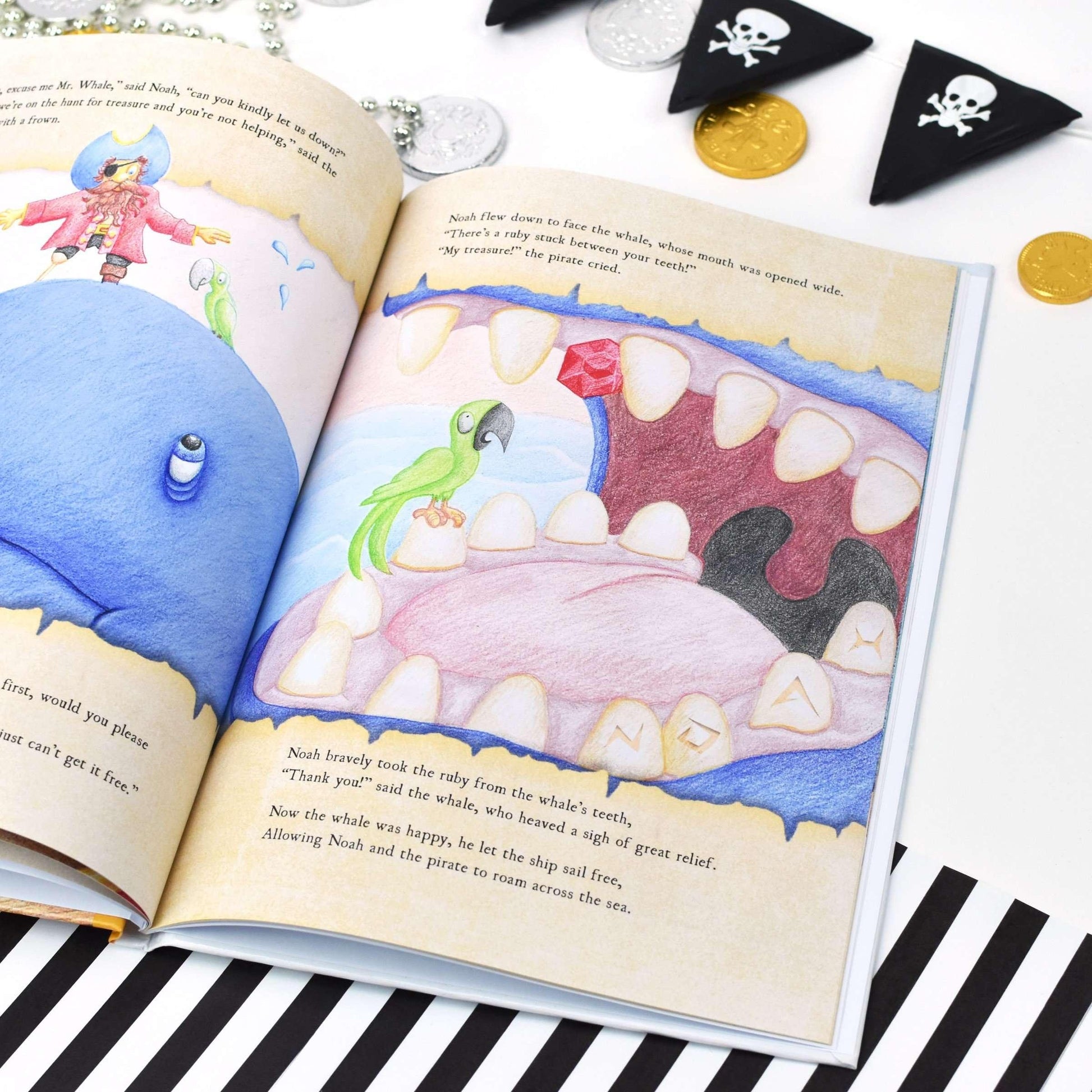 Personalised Pirate Story Book - Myhappymoments.co.uk