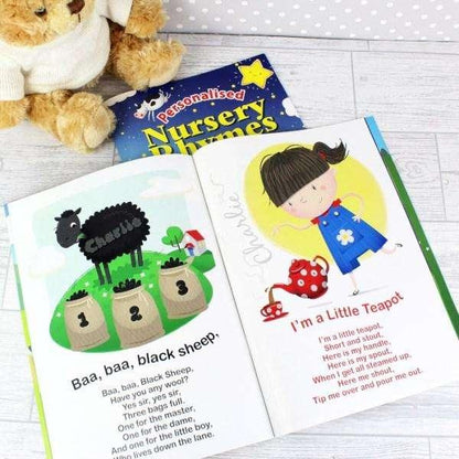 Personalised Nursery Rhyme Book - Myhappymoments.co.uk