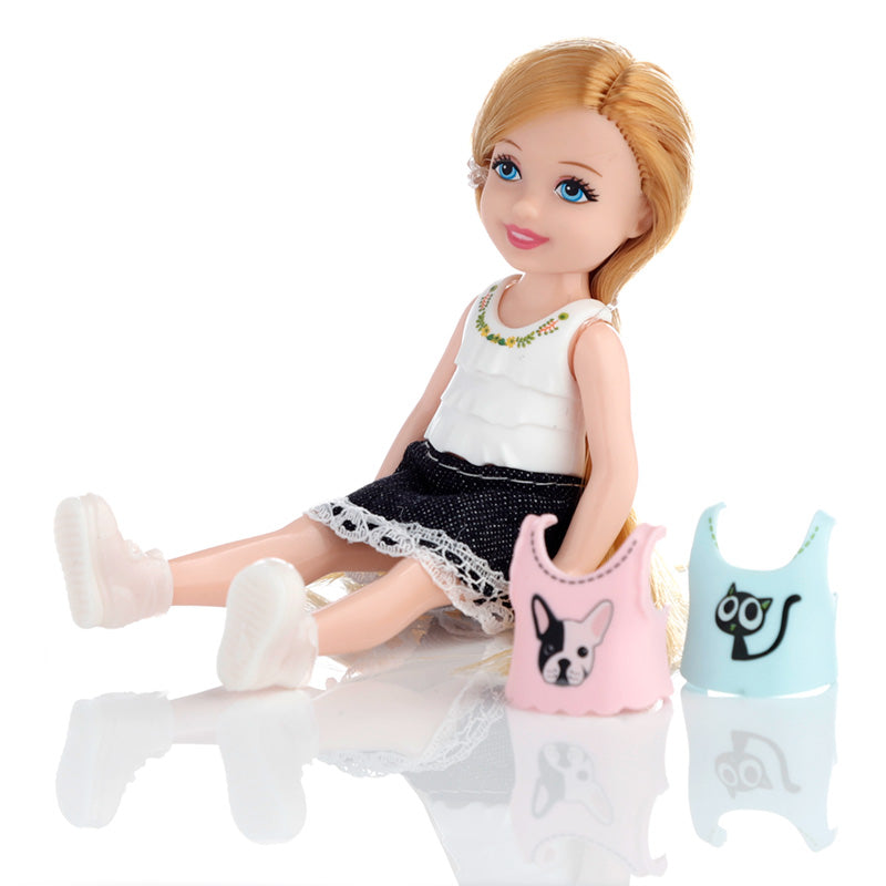 Sally Dress Up Doll with Dog and Accessories