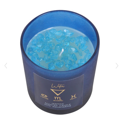 Water Element Zodiac Jasmine Candle