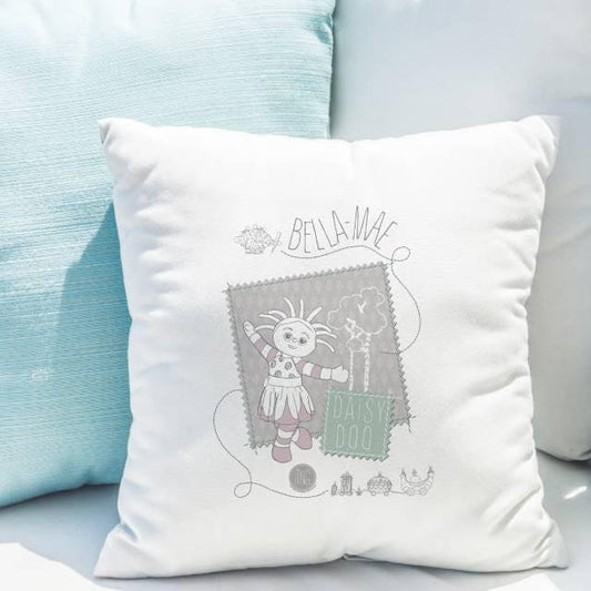 Personalised In The Night Garden Upsy Daisy Stamp Cushion