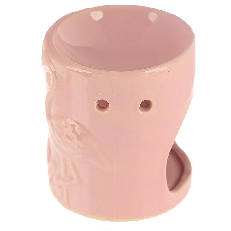 Pink Flamingos Ceramic Oil Burner