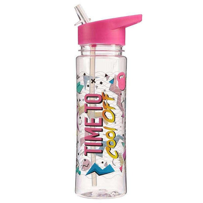 Time to Cool Off Gym Water Bottle 500ml - Myhappymoments.co.uk