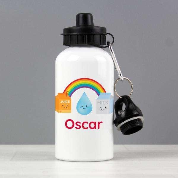 Personalised Kids Healthy Eating Water Bottle - Myhappymoments.co.uk