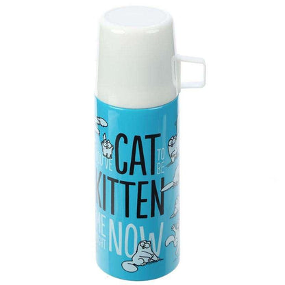 Simon's Cat Design Thermos Flask - Myhappymoments.co.uk