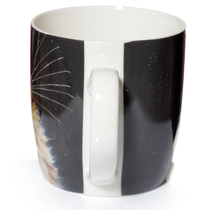 Kim Haskins Rainbow Cat Porcelain Mug