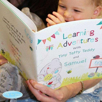 Personalised Tiny Tatty Teddy Learning Adventure Book - Myhappymoments.co.uk