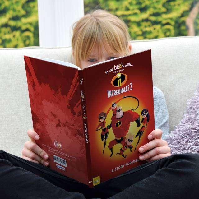 Personalised Disney's The Incredibles 2 Story Book - Myhappymoments.co.uk