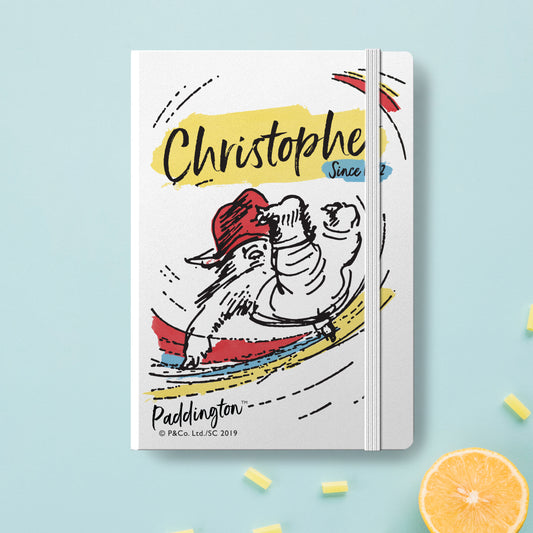 Personalised Paddington Bear Notebook