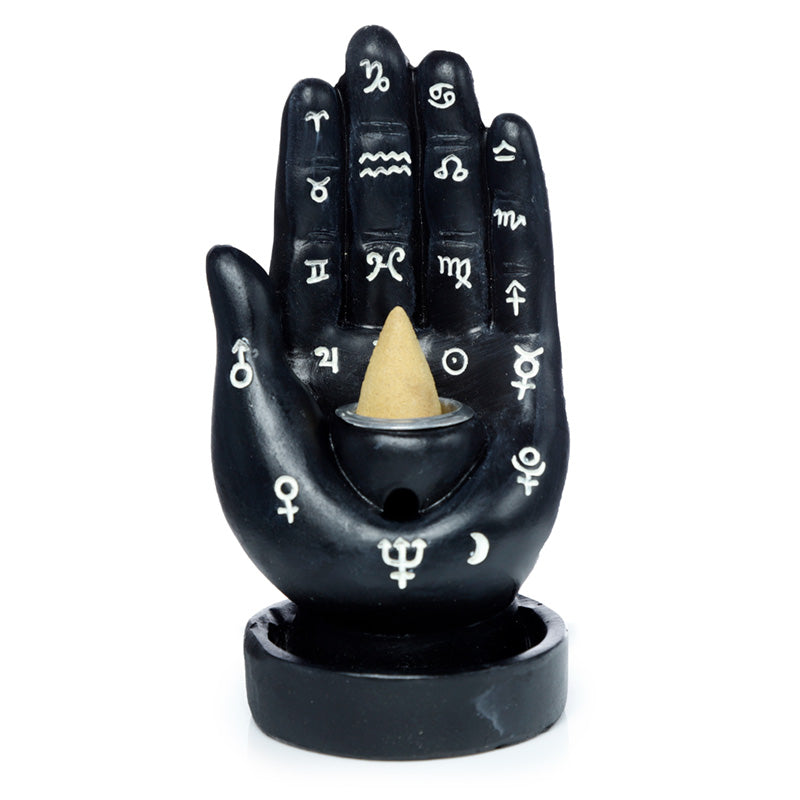 Mantric Hand/Tarot Hand Palm Backflow Incense Burner