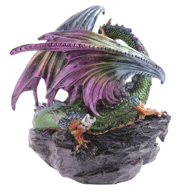 Treasure Seeker Dark Legends Dragon Figurine - Myhappymoments.co.uk