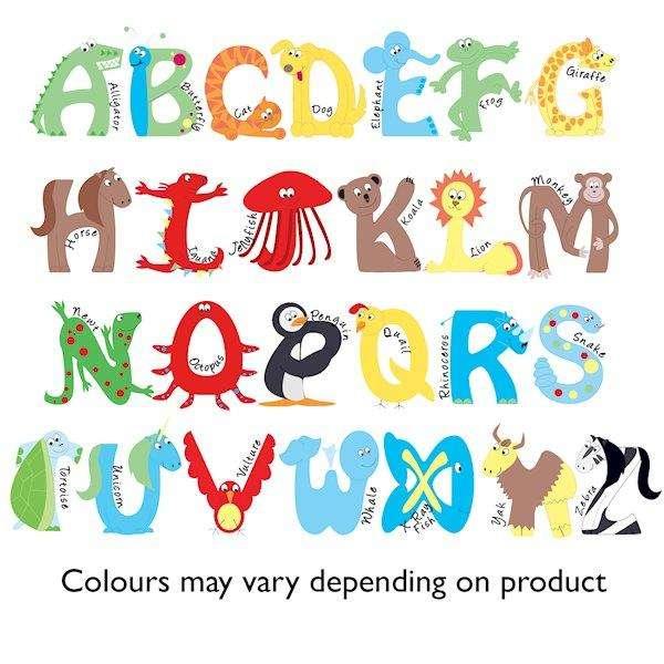 Personalised Boys Animal Name Frame - Myhappymoments.co.uk