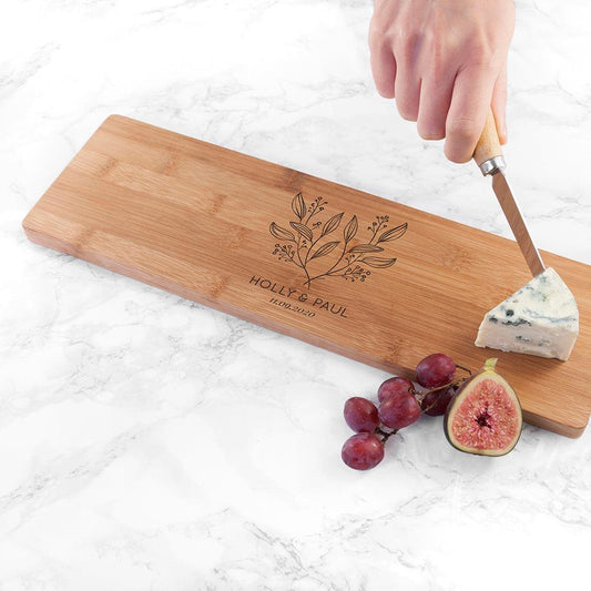 Personalised Couples Serving Board