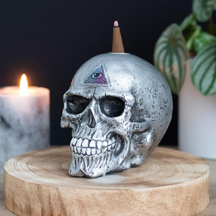 The Void Skull Backflow Incense Burner by Alchemy