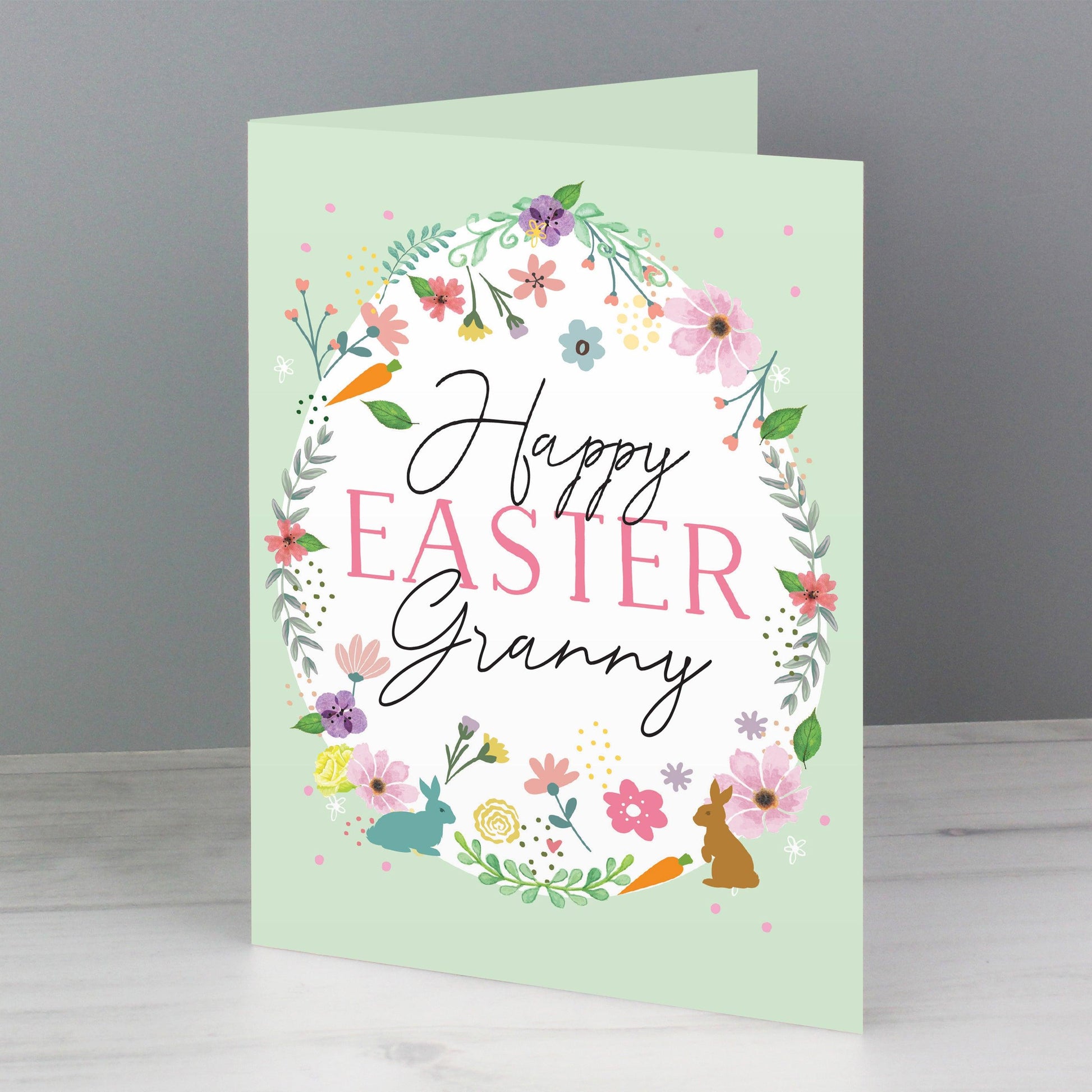 Personalised Happy Easter Springtime Card