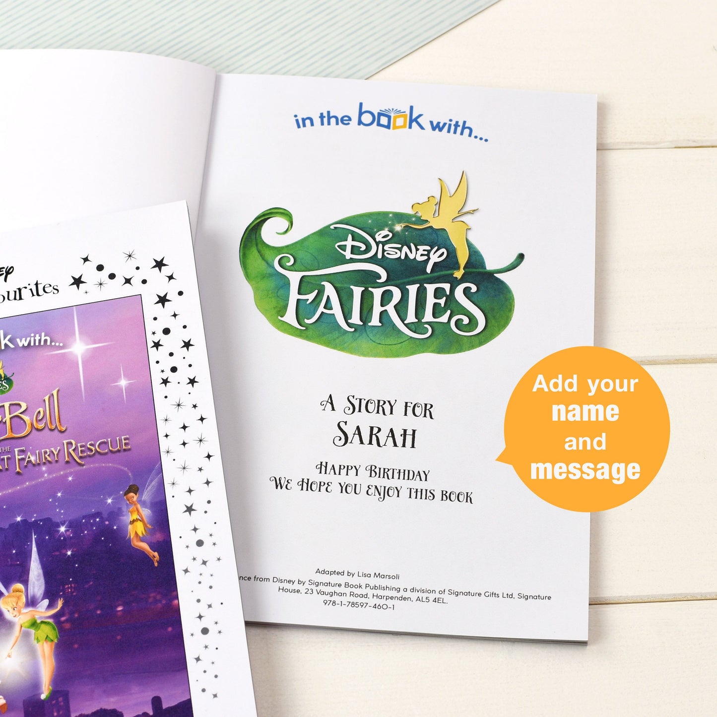 Personalised Disney Little Favourites Disney Fairies Book