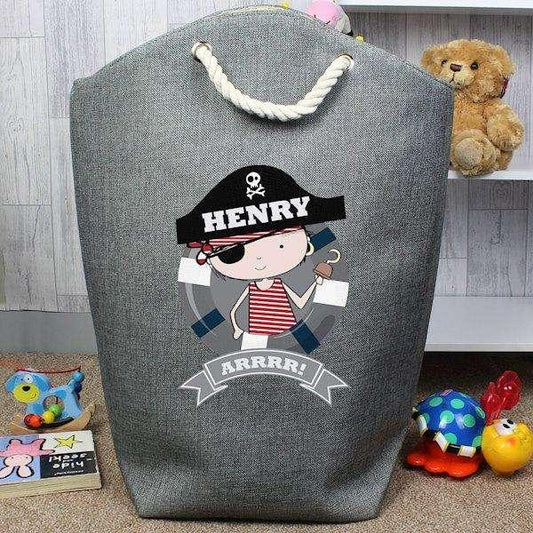 Personalised Pirate Storage Bag - Myhappymoments.co.uk