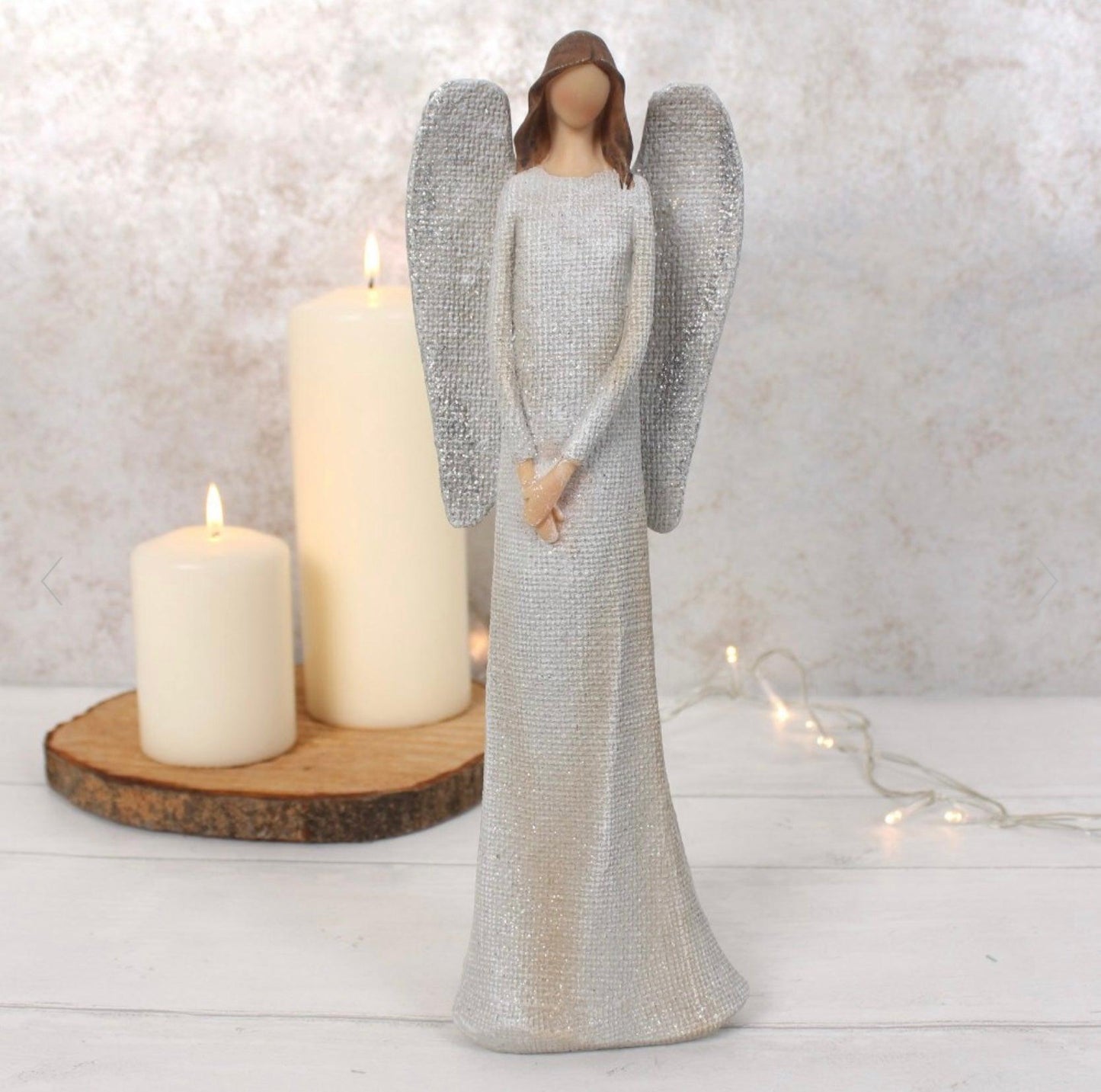 Aurora Large Angel Ornament