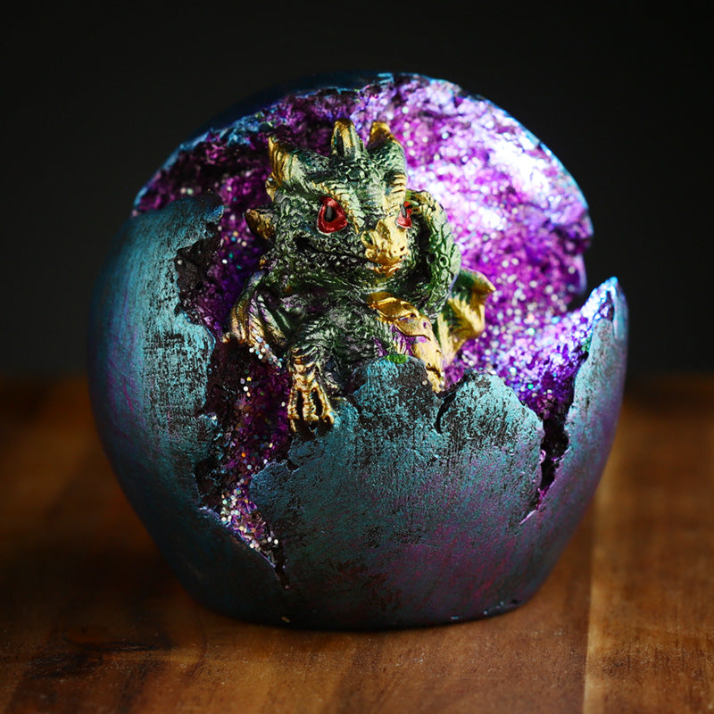 Baby Dragon LED Geode Hatching Dragon Egg