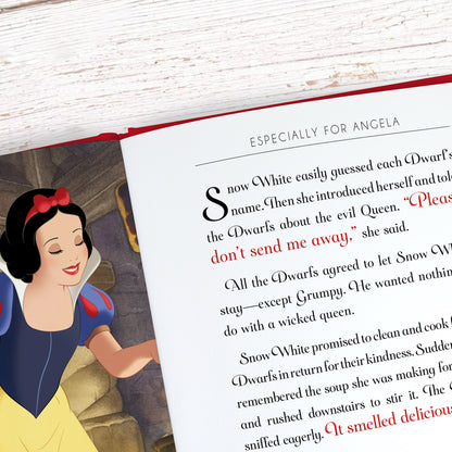 Personalised Disney Snow White Story Book - Myhappymoments.co.uk