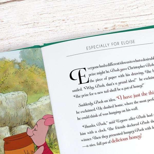 Personalised Disney Winnie the Pooh Storybook - Myhappymoments.co.uk