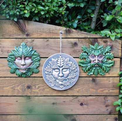 Green Goddess Resin Wall Plaque