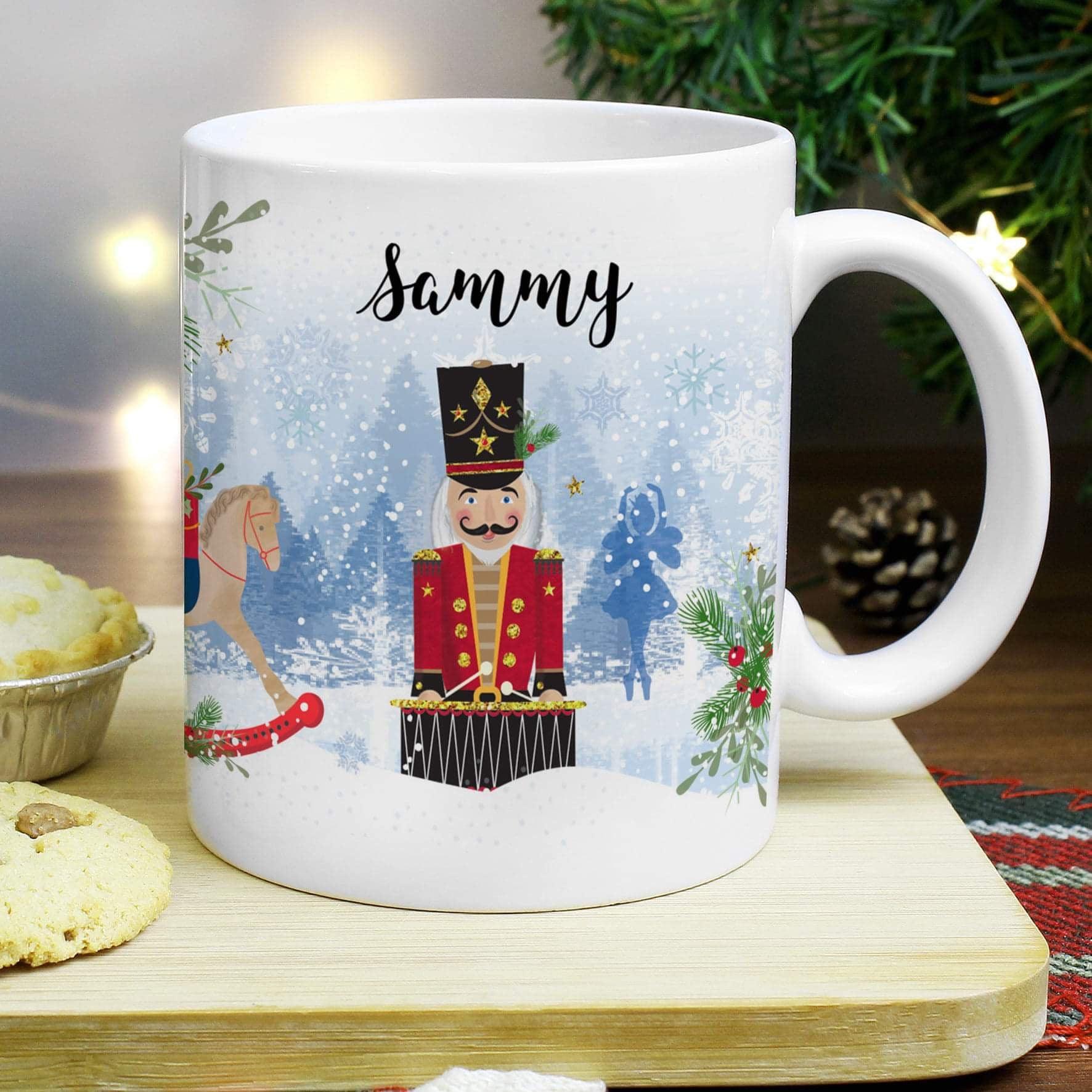 Personalised Nutcracker Christmas Mug