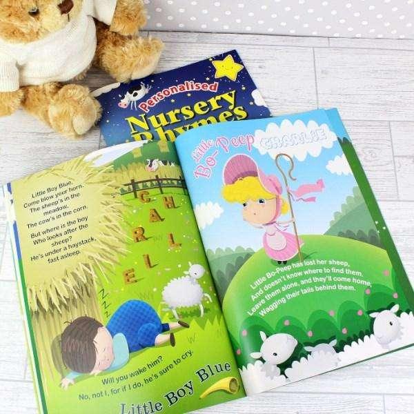 Personalised Nursery Rhyme Book - Myhappymoments.co.uk