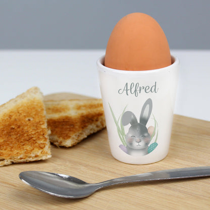 Personalised Easter Bunny Egg Cup