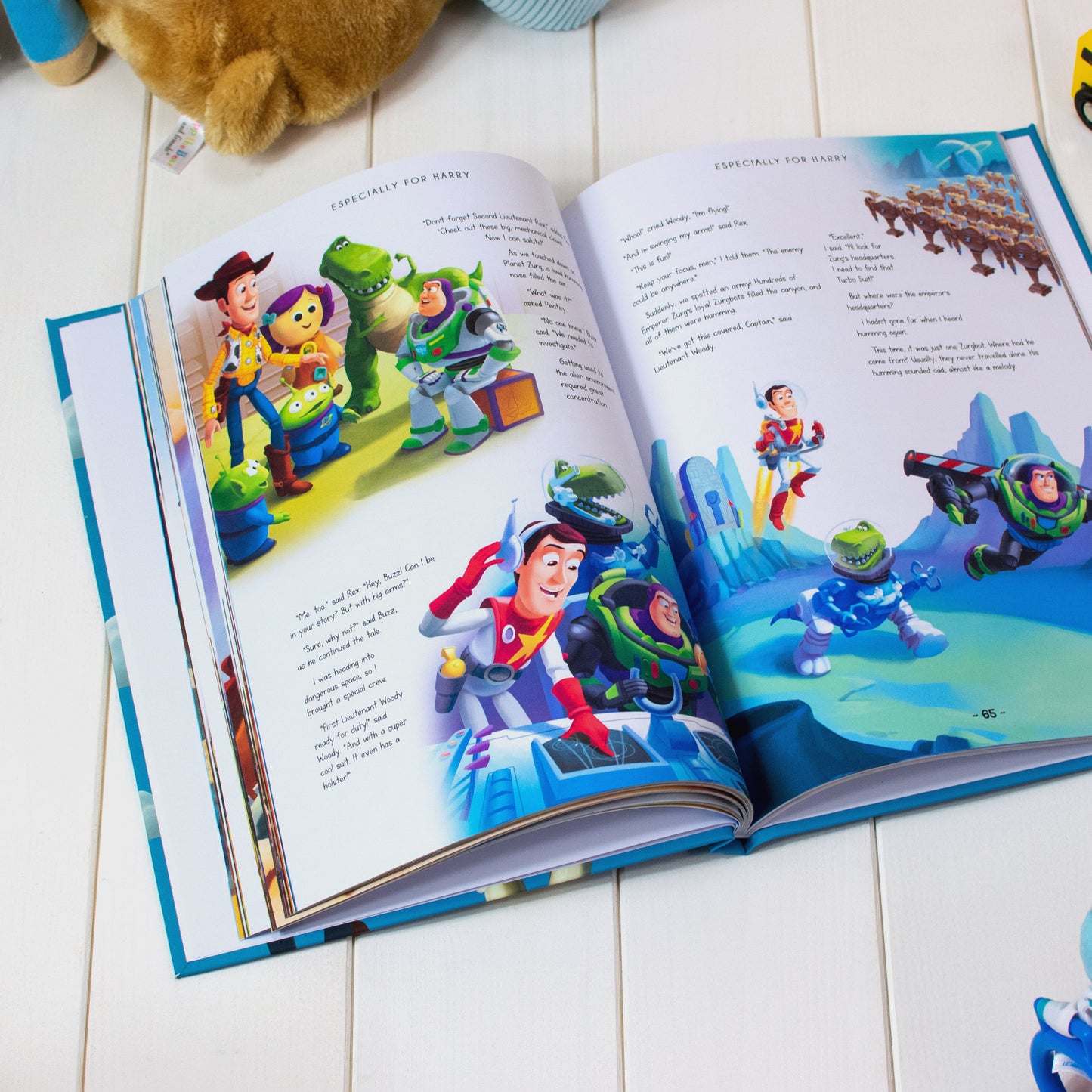 Personalised Disney Toy Story Collection Book from Pukkagifts.uk