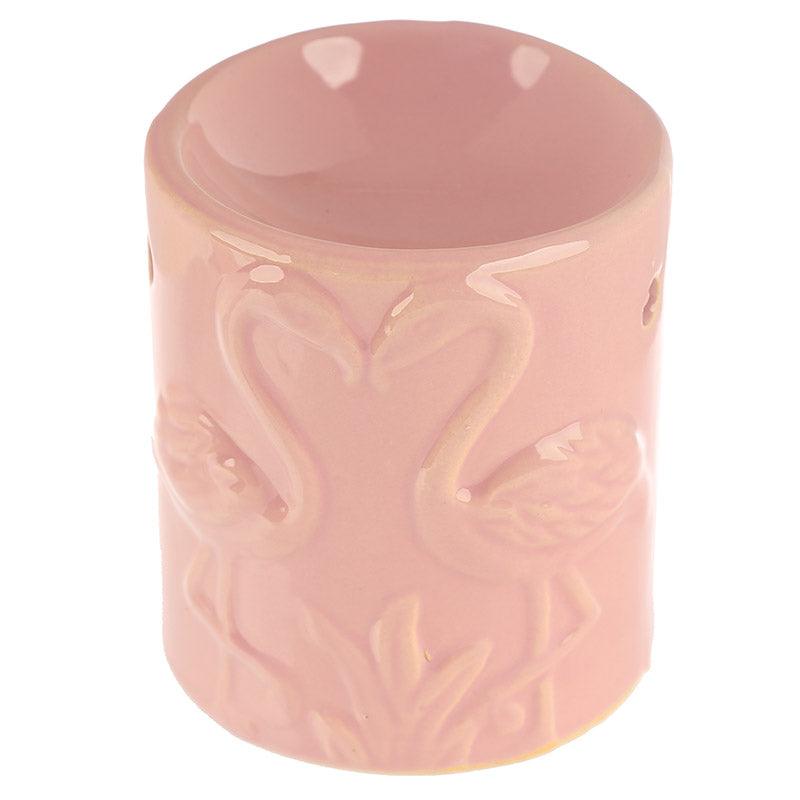 Pink Flamingos Ceramic Oil Burner