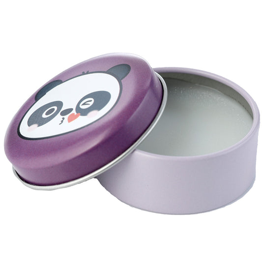 Adoramals Panda Lip Balm in a Tin