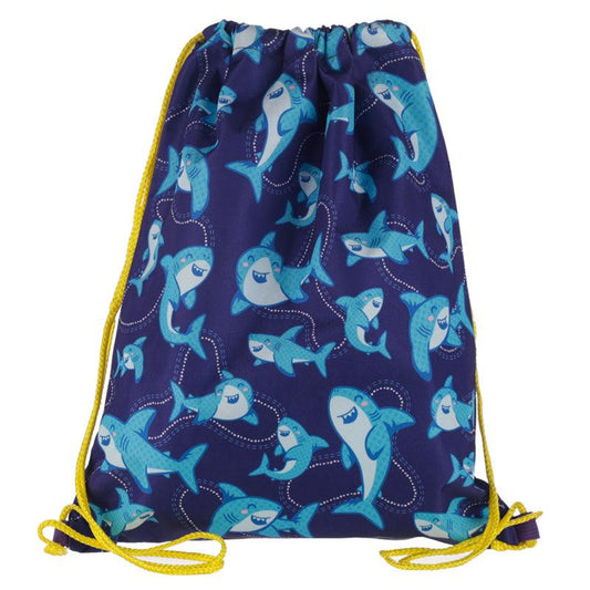 Shark Design Drawstring Bag