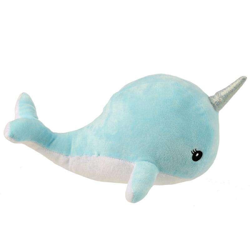 Plush Kawaii Narwhal Cushion - Myhappymoments.co.uk