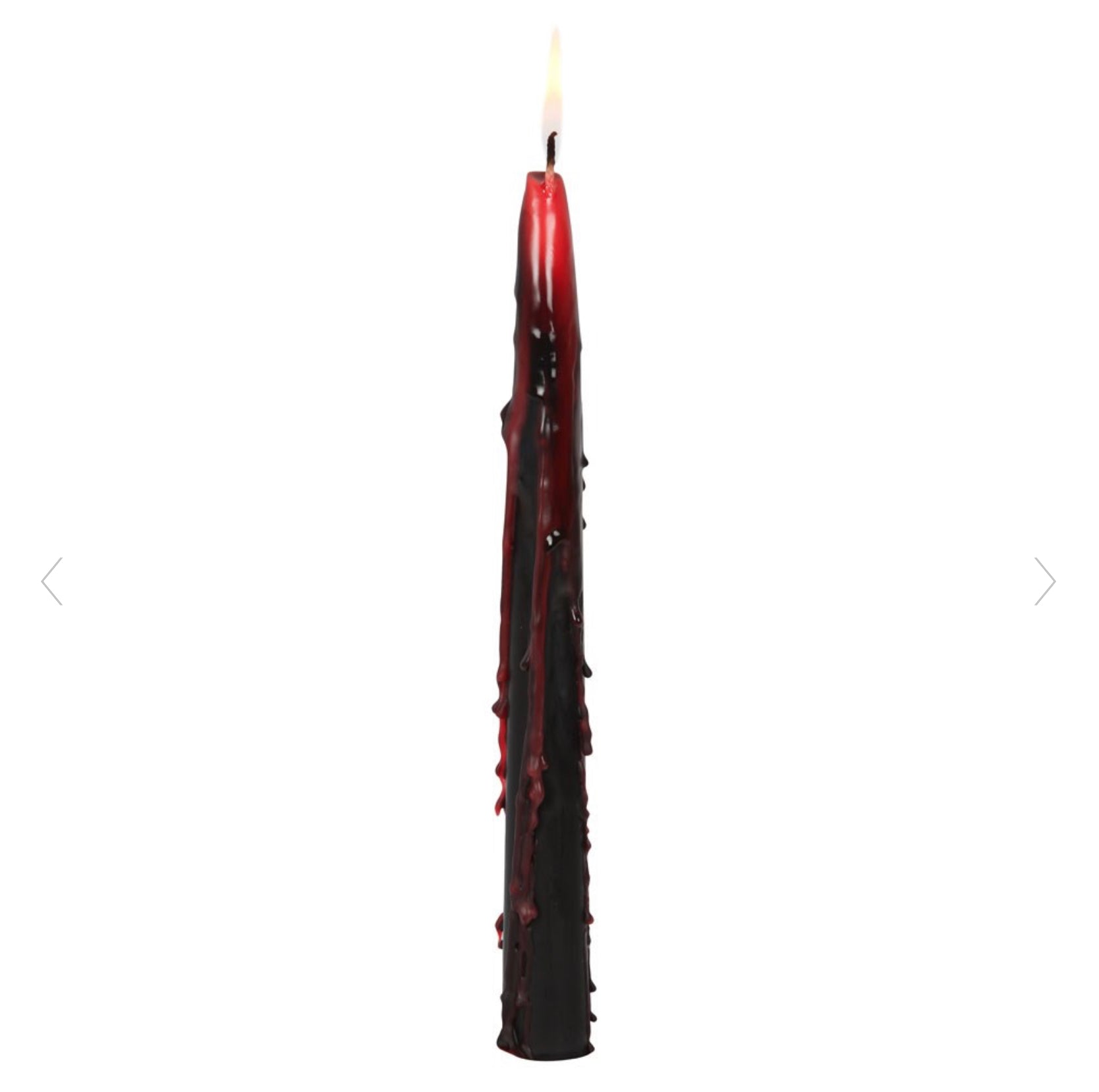 Set of 8 Vampire Blood Taper Candles | Vampire Themed Gift Home Decor