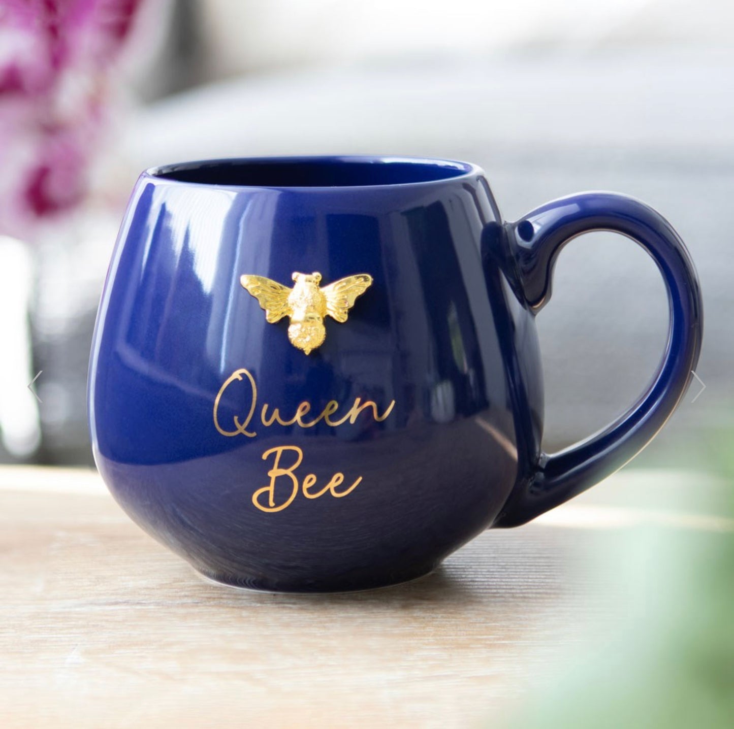 Queen Bee Rounded Mug - Bee Lover Gift