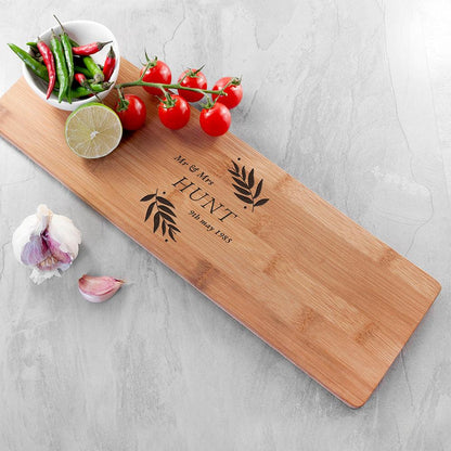 Personalised Wedding Serving Board