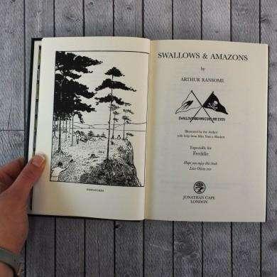 Personalised Swallows and Amazons Book - Myhappymoments.co.uk