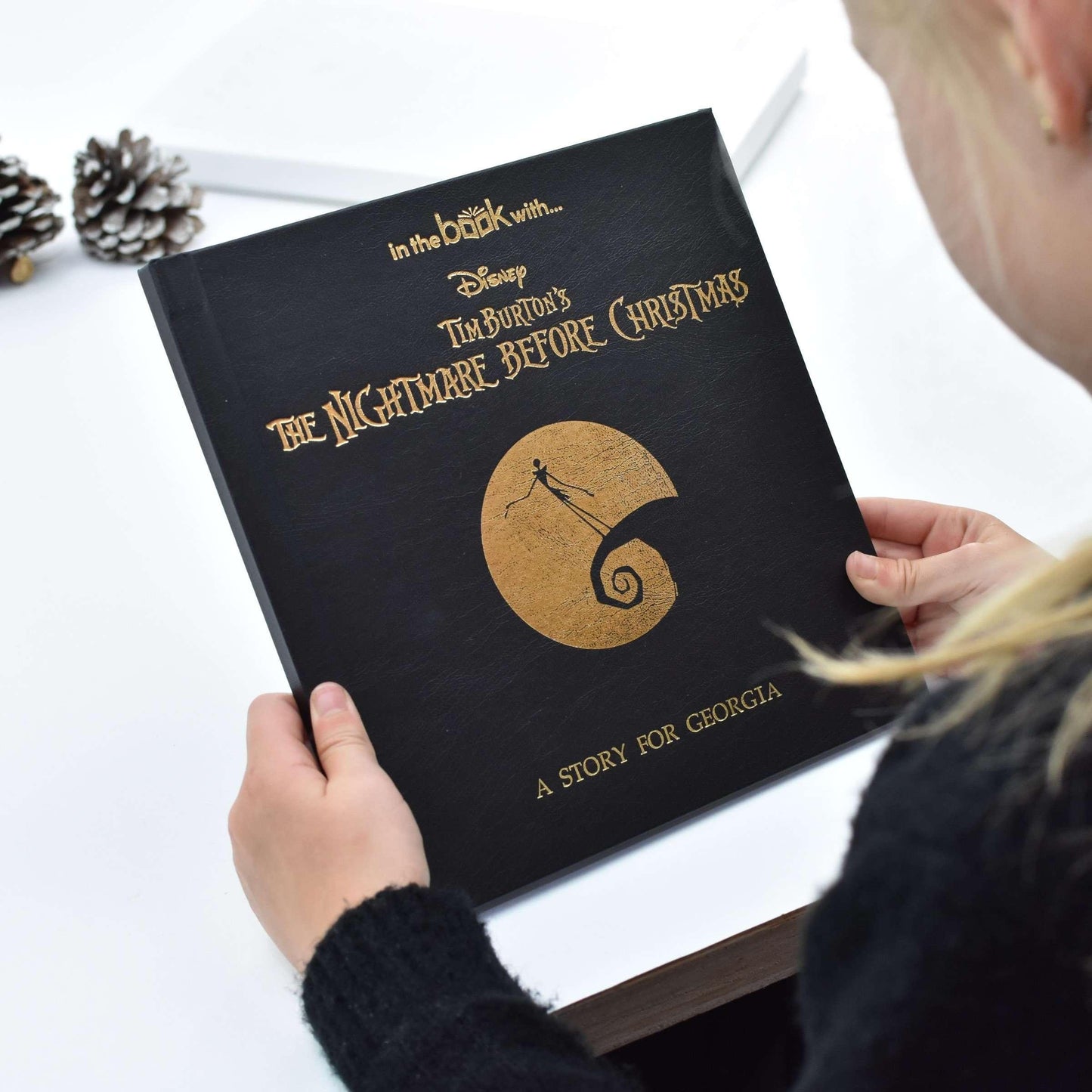 Personalised Nightmare Before Christmas Story Book - Myhappymoments.co.uk