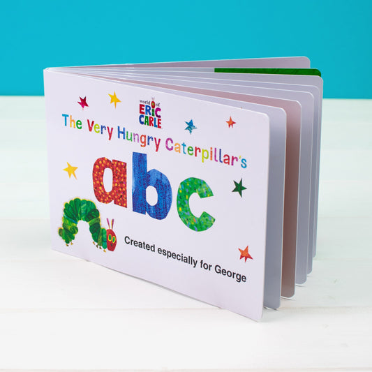 Personalised Very Hungry Caterpillar Board Book – ABC