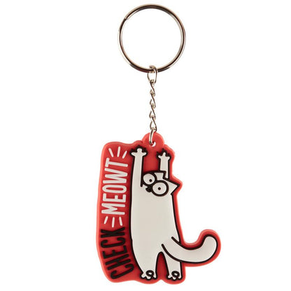 Simon's Cat Keyring