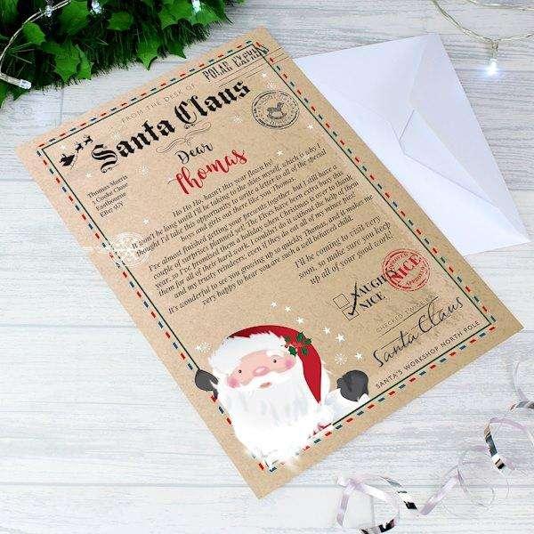 Personalised Santa Claus Letter - Myhappymoments.co.uk