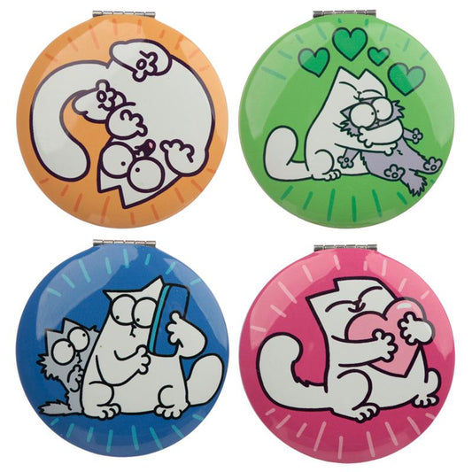 Simon's Cat Compact Mirror - Pukka Gifts