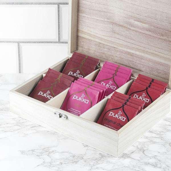 Personalised 'You Are My Cup of Tea' Pukka Tea Selection Box - Myhappymoments.co.uk