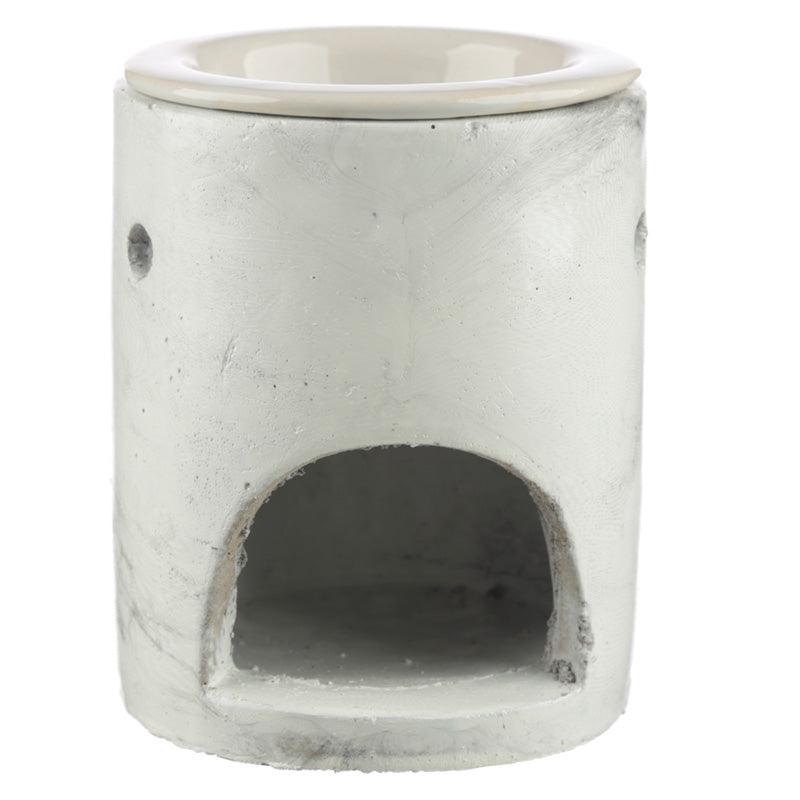 Concrete Love Heart Oil Burner