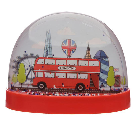 London Icons Large Glitter Snow Storm Globe