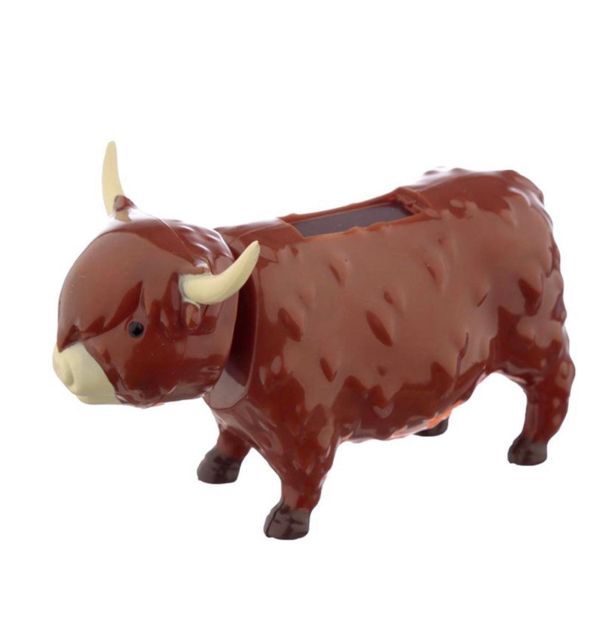 Highland Coo Cow Solar Powered Dashboard Wobbler Toy — My Happy Moments