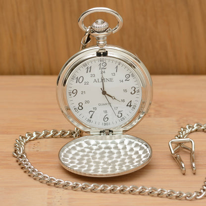 Engraved Page Boy Pocket Watch